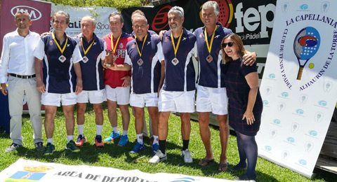 El RC Polo y el Flow Pádel Club son los nuevos campeones nacionales  por equipos de veteranos