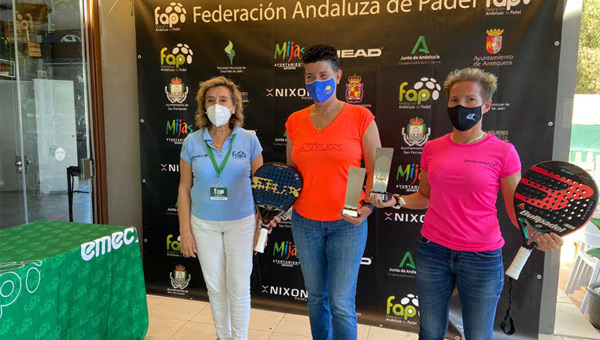 Internacionales veteranos Andalucía ganadores chicas