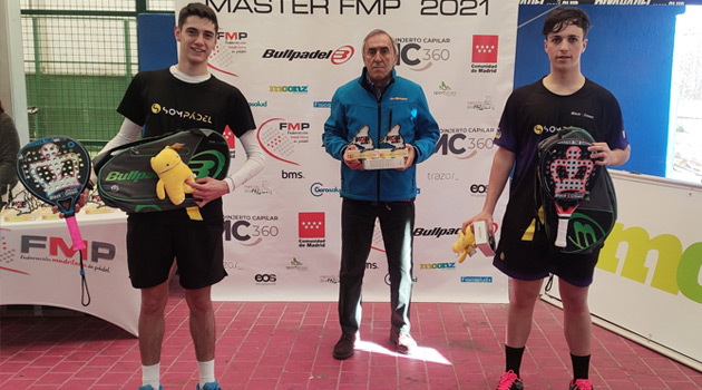 Campeones menores Master FMP Padel 2021