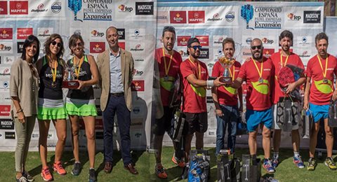 Bodypadel y Telepizza VOLVO, flamantes Campeones de España de Empresas 2016