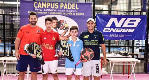 Gran acogida del Torneo de Menores ENEBE-Campus Pitu Losada