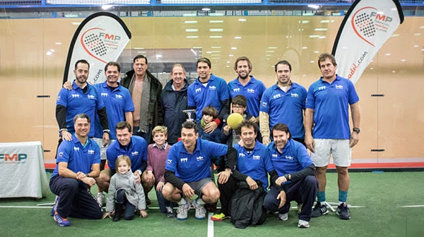 Campeones cuadro masculino veteranos 1ª FMP Sanset Padel 2017