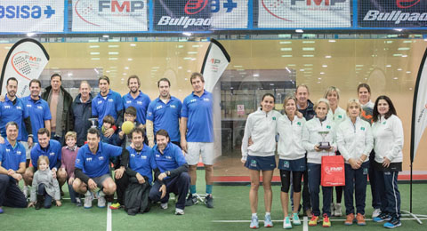 Los veteranos de la Federación Madrileña ofrecieron un gran repertorio de juego en su torneo por equipos