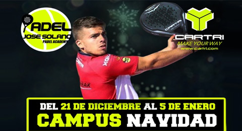 Un campus navideño de alta competición para entrenar y progresar en tu pádel