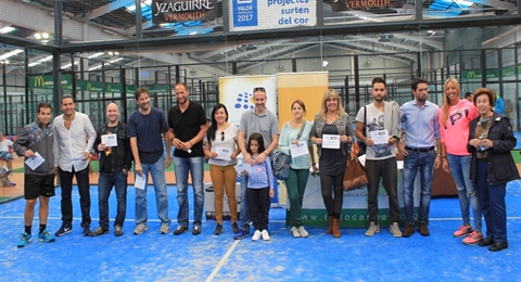 125 parejas ganadoras en el III Open de Pádel Contra el Cáncer