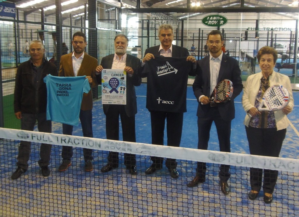 Segunda edición del Open de Pádel contra el Cáncer en Tarragona