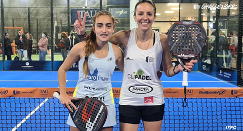 Claudia Jensen y Carla Mesa se aseguran su puesto en 1/4 de final dando la gran sorpresa del día