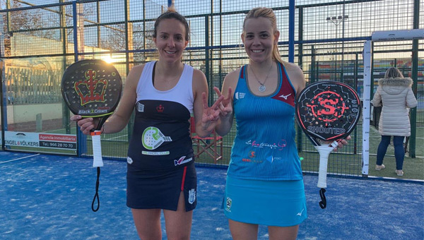 Carla Mesa y Lucía Martínez victoria Dieciseisavos WPT Alicante Open 2019