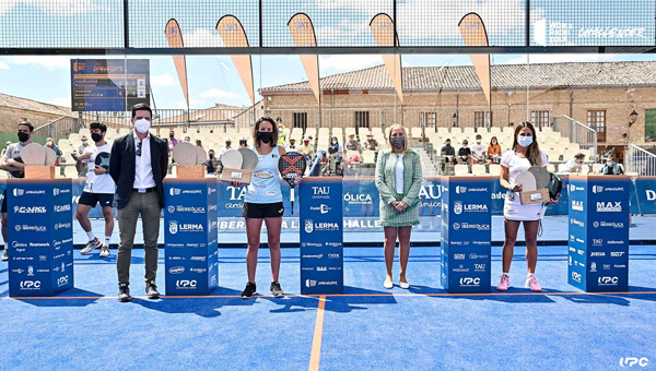 Entrega premios Mari Carmen Villalba y Carla Mesa final Lerma Challenger