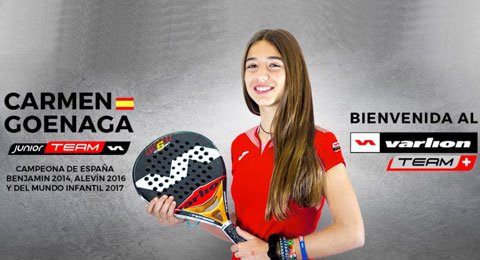 Una española tricampeona refuerza al equipo Varlion de menores