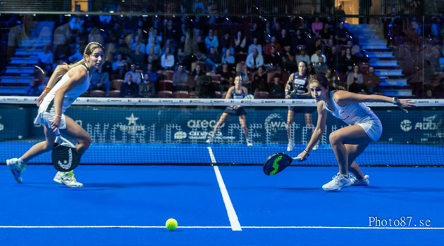 Carmen Goenaga y Bea Caldera cuartos de final malmo Open 2021