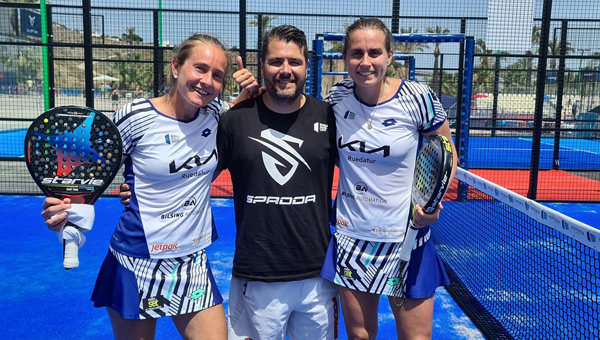 Carolina Navarro y Cecilia Reiter victoria octavos Marbella Master 2021