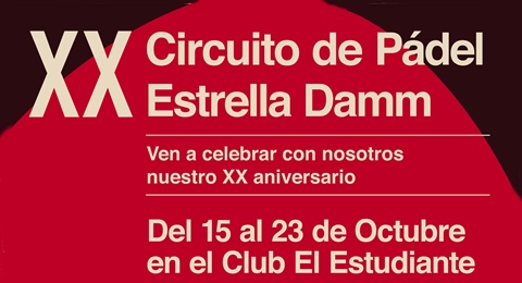 Inscríbete ya en el Torneo Express del 20 Aniversario del Circuito Estrella Damm