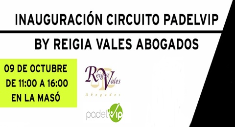 Arranca un gran circuito de la mano de HEAD, PadelVip y Reigia Vales