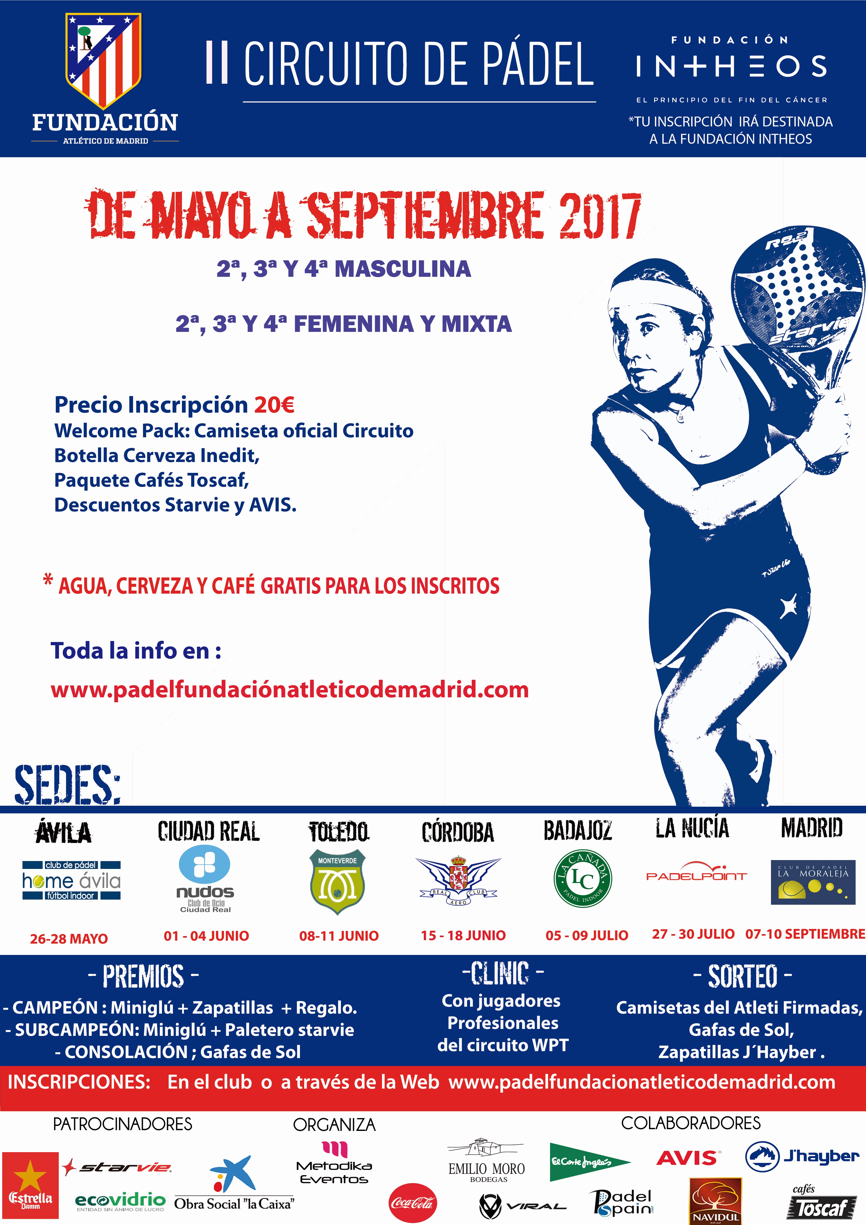 Cartel torneo ávila Atlético de Madrid