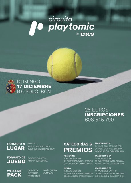 Circuito Playtomic última prueba 2017