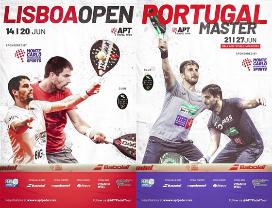 Carteles Portugal APT Padel Tour 2021