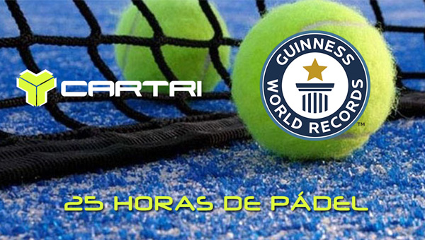 Cartri padel record guinness padel