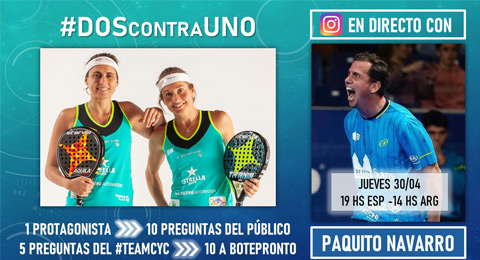 Paquito Navarro, el próximo invitado en el test 'Dos contra Uno' de Carol y Ceci