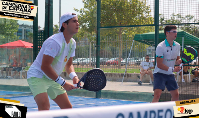 Chipi Muñoz e Iván Ramírez octavos de final Cto España Absoluto 2023