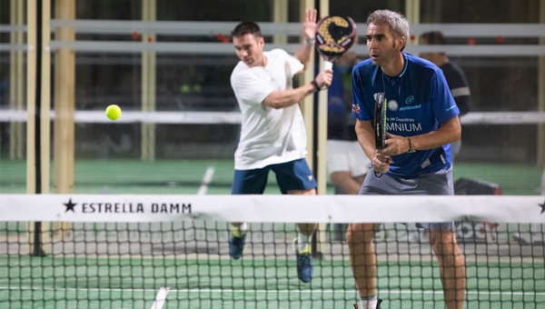 Raúl Díaz y Jacobo Blanco Circuito Padel Estrella Damm CD SOmontes septiembre 2019