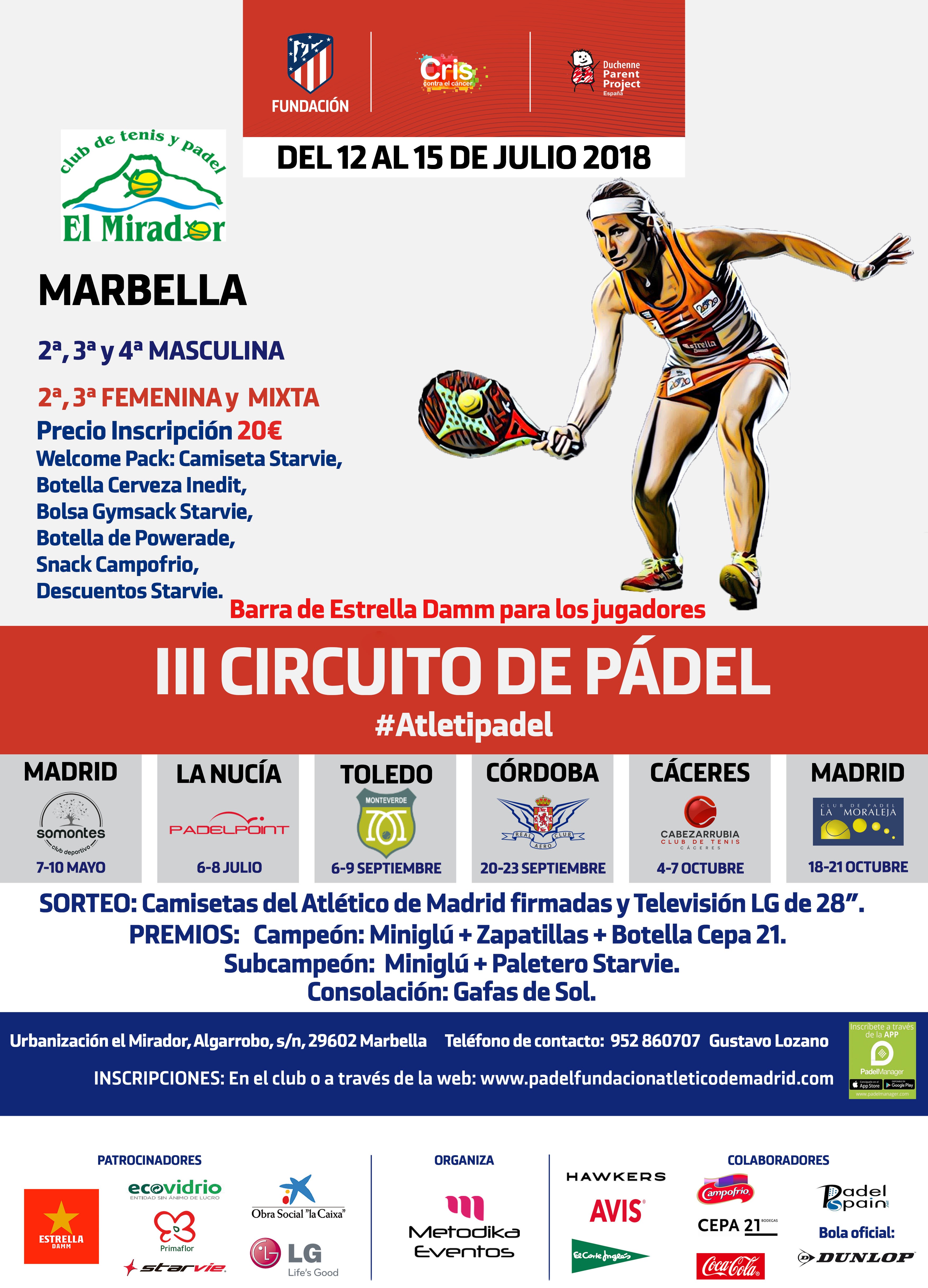 Circuito Atco Madrid Marbella