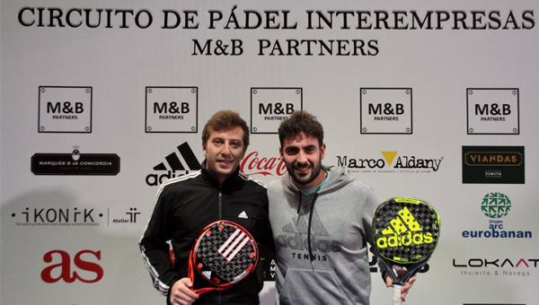 Jugadores torneo interempresas Sanset Padel