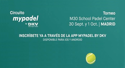 MyPadel busca ganadores en su cita en el M30 School Padel Center