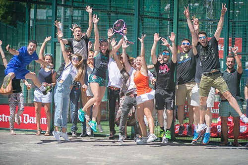 Labor solidaria circuito padel estrella damm