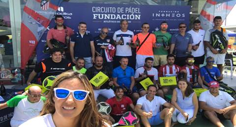 La segunda temporada del Circuito Fundación Atco. de Madrid, una fiesta de pádel y solidaridad