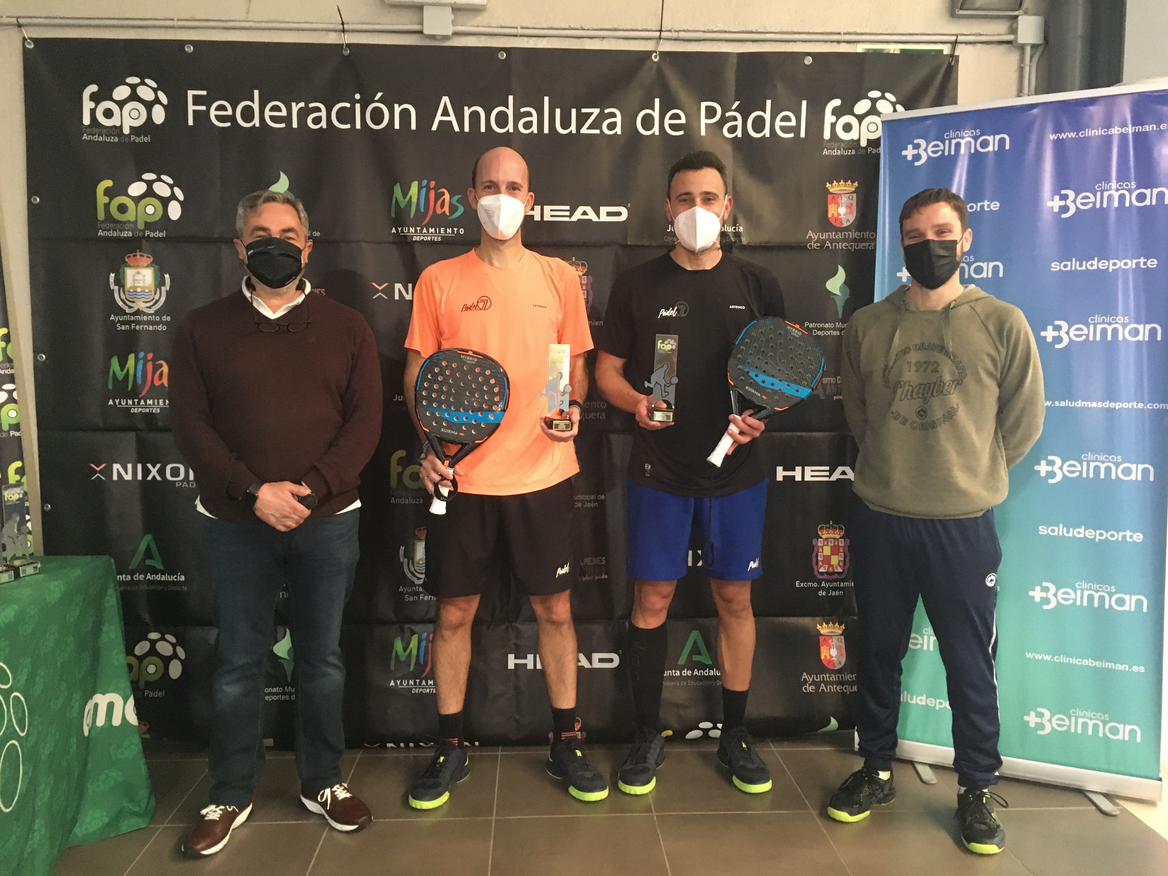 Ganadores cita masculina senior FAP Jerez