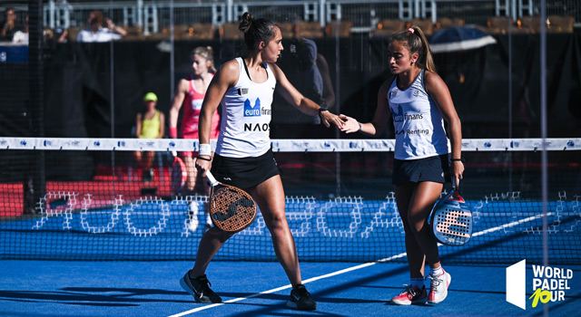 Claudia Jensen y Jessica Castelló final Chile Open 2023