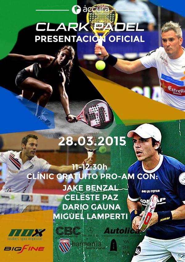 Clark Padel te trae un clinic para disfrutar