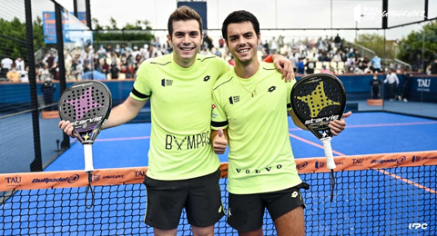 Barahona y 'Coki' Nieto exprimen su mejor pádel para un título envuelto en emoción