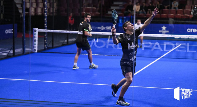 Coki Nieto y Martín Di Nenno inicio cuadro final Malmo Open 2022