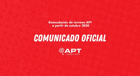 El American Padel Tour para, como mínimo, hasta octubre