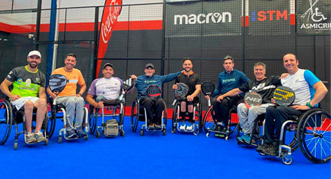 Estos son los gladiadores de España para el Mundial de Pádel en silla de ruedas