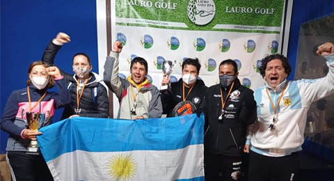 Argentina se lleva el duelo internacional a cuatro bandas del Trofeo Copa Lauro Golf