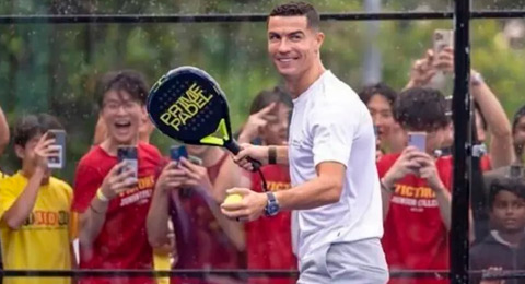 Cristiano Ronaldo ya tiene en el pádel su nuevo nicho de inversión