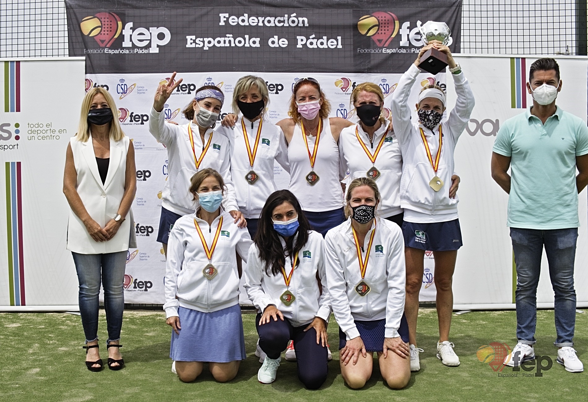 Campeonas primera categoría Cto España Veteranos