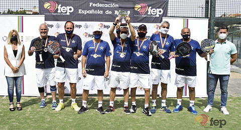 Pádel Vilanova y Club de Campo Villa de Madrid coronan su enorme pádel y se proclaman campeones de España