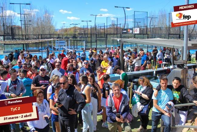 Ambiente TyC2 Barcelona FEP Padel 2023 