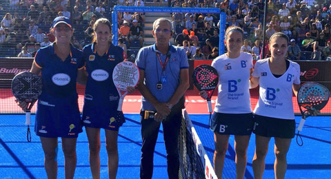 Lucía y Gemma, victoria en un partidazo soberbio y maratoniano