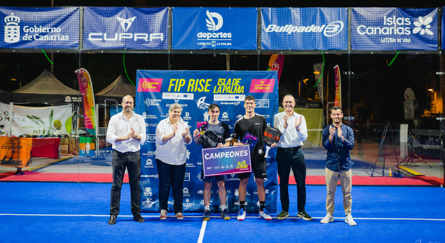 Ganadores cuadro masculino FIP Rise La Palma 2023