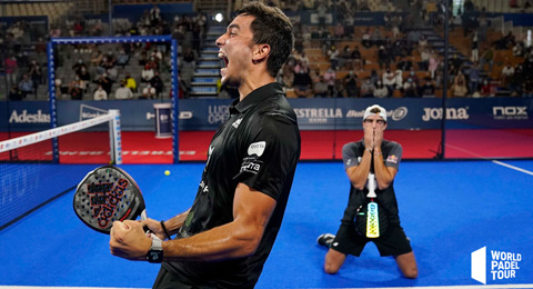 Final de colosos para el quinto título de Galán y Lebrón