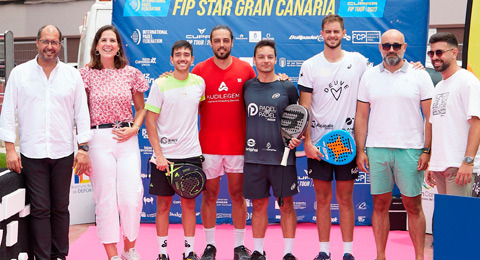 Canarias corona con dos excelentes finales en el FIP Star su semana grande de pádel