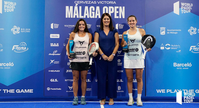 Título Ari y Paula Málaga Open final 2022 