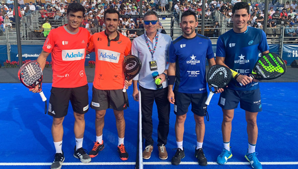 Semis México Ale Galán y Pablo Lima contra Sanyo y Maxi