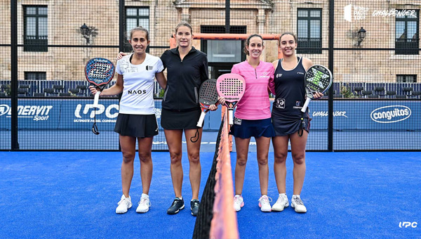 Jessica Castelló y Alix Collombon semis Lerma Challenger 2021