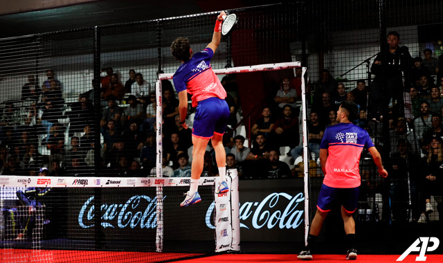 Franco Dal Bianco y Maxi Arce semis Axion padel A1